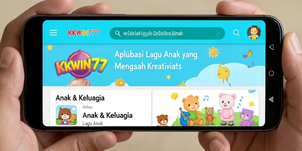 Tampilan antarmuka KKWIN777 yang menarik dan ramah anak.