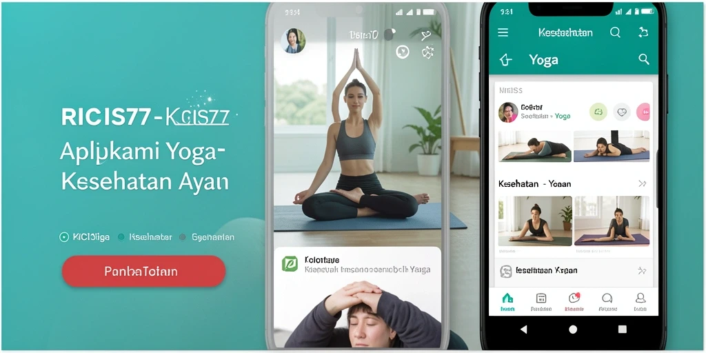 Antarmuka aplikasi RICIS77 yang user-friendly dan menarik.