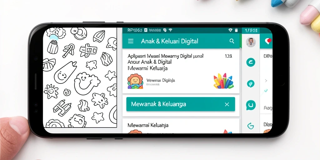 Screenshot menampilkan antarmuka ramah anak dari RP66.