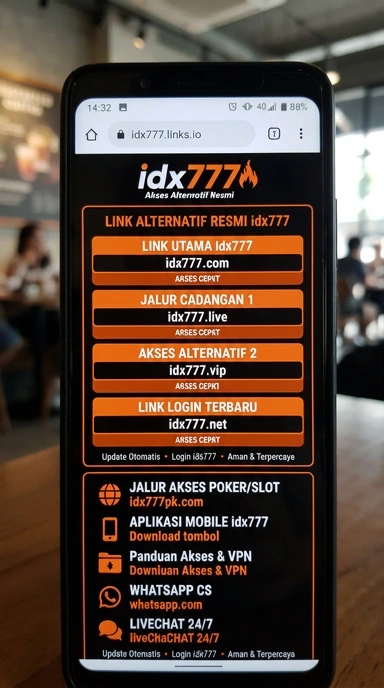 Link Alternatif idx777 untuk Pengguna Android di Indonesia