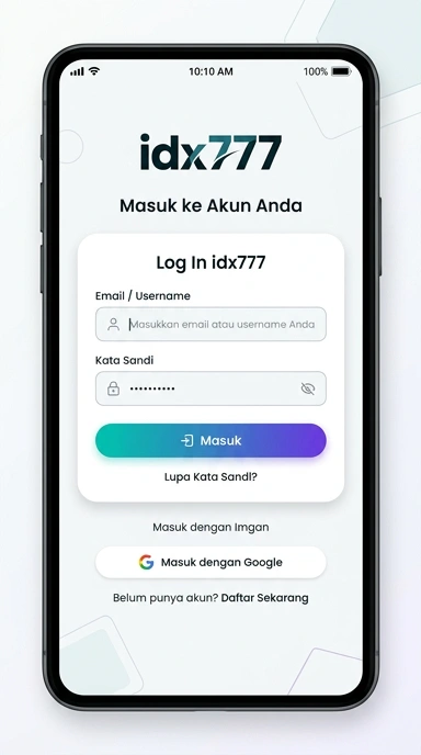 Panduan Masuk Akun idx777 untuk Pengguna Android